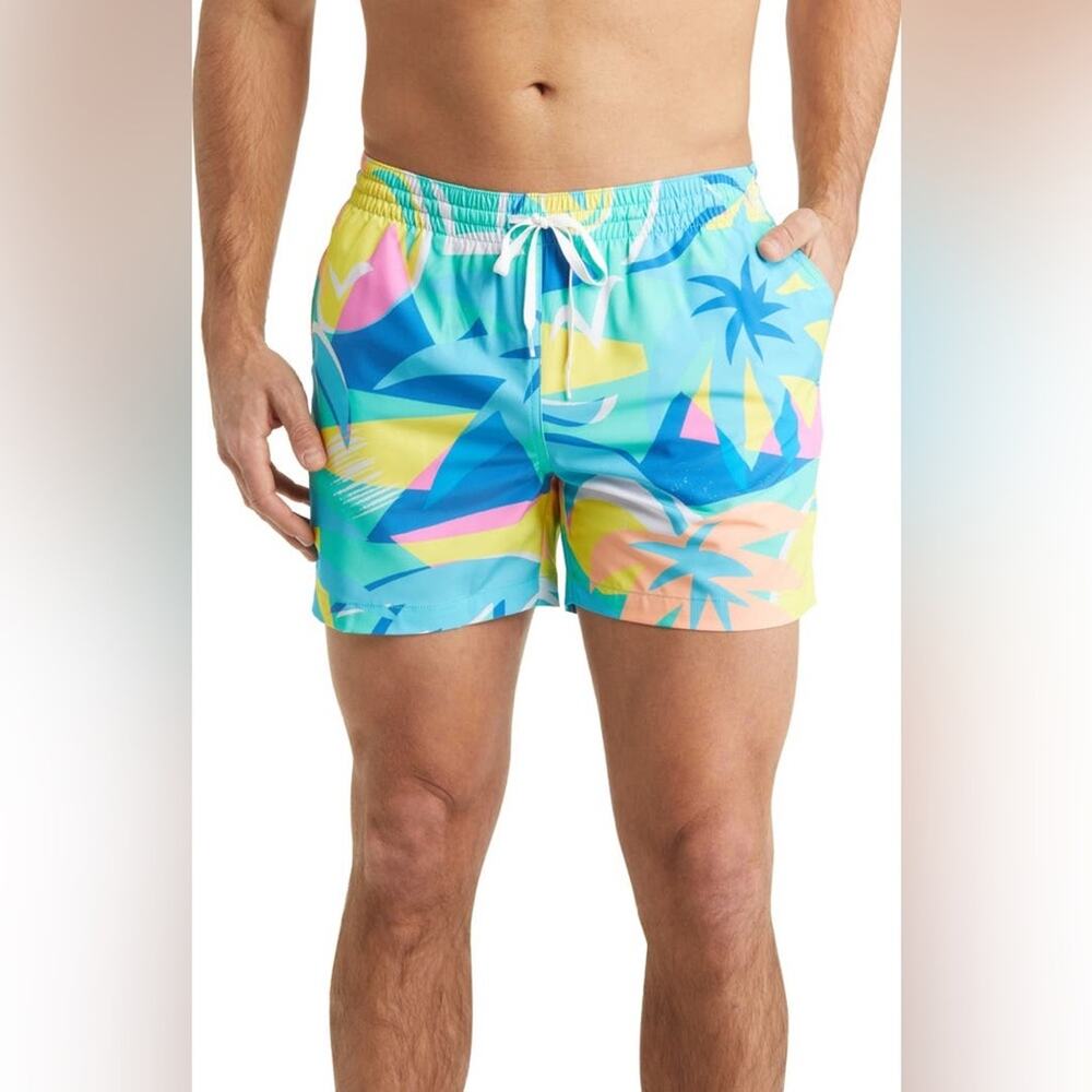 NWT Chubbies Wave Dashers 5.5” Bright Colors Swim Trunks Men’s Size XXL